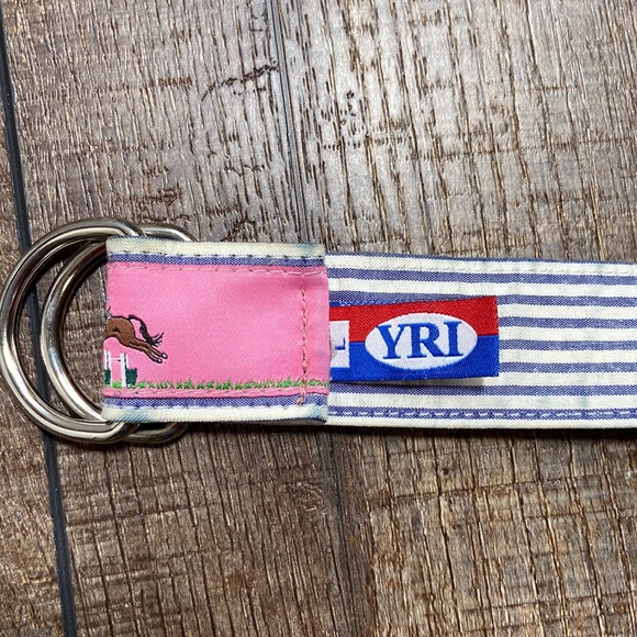YRI Pink Equestrian Horse Jumping Adjustable Belt Size L - Picture 3 of 7